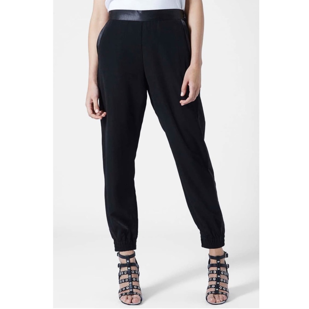 Tuxedo Joggers | Topshop Flat Front Jogger Pants